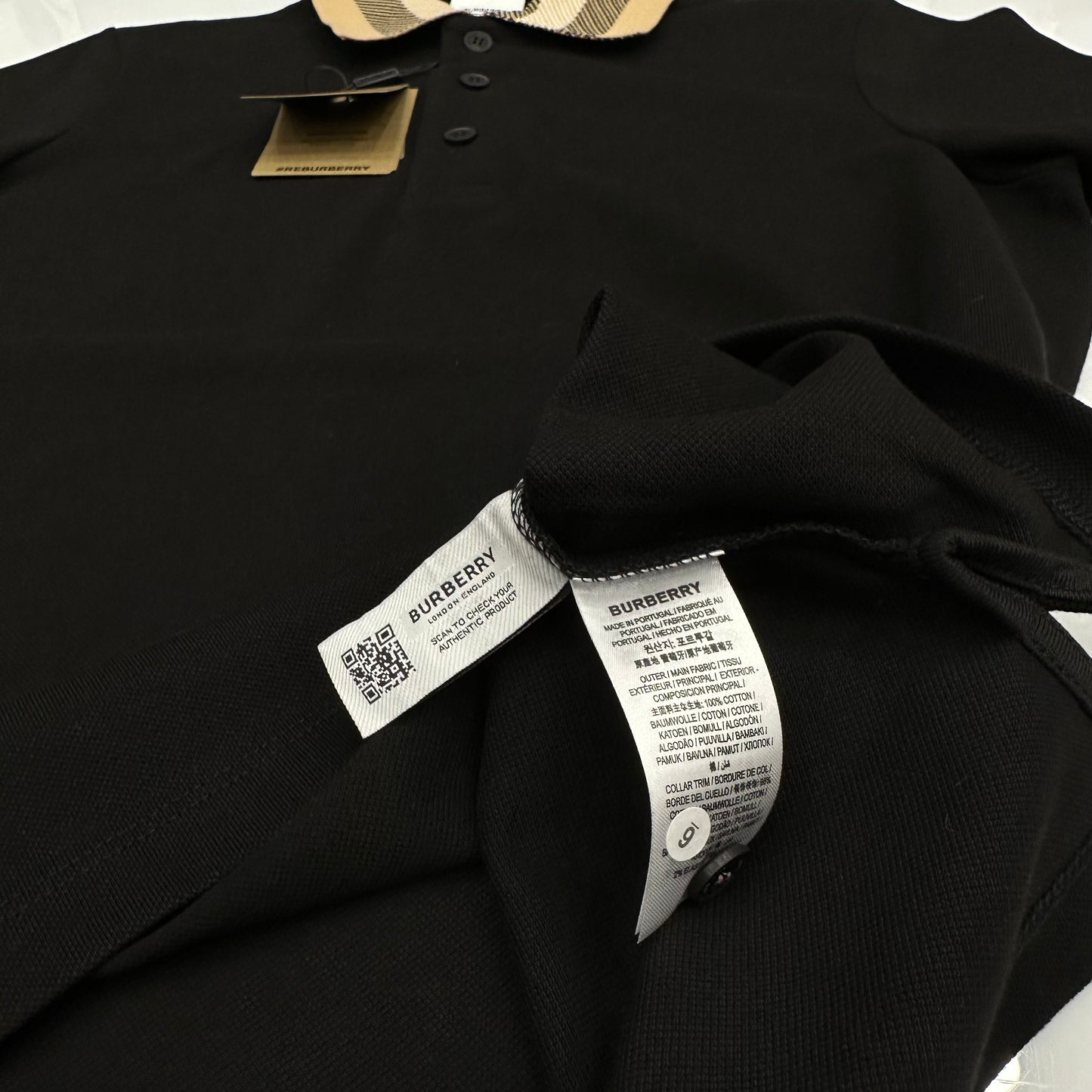 T-shirt polo Burberry 1207 (ss25)