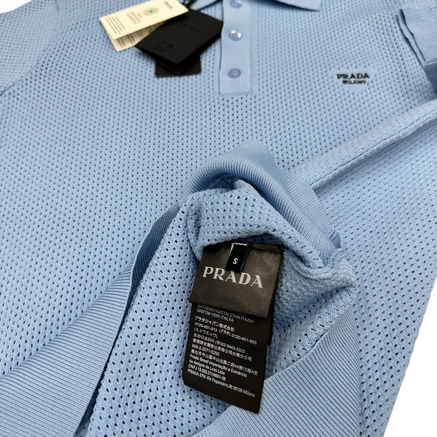 T-shirt polo Prada 1223