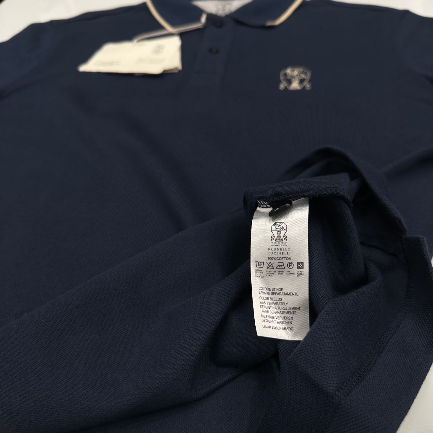 T-shirt polo Brunello Cucinelli 1205 (ss25)