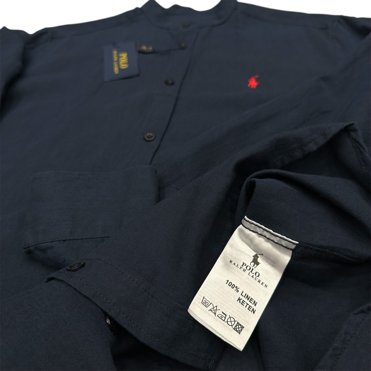 Πουκάμισο λινό Ralph Lauren 12012 (ss25)