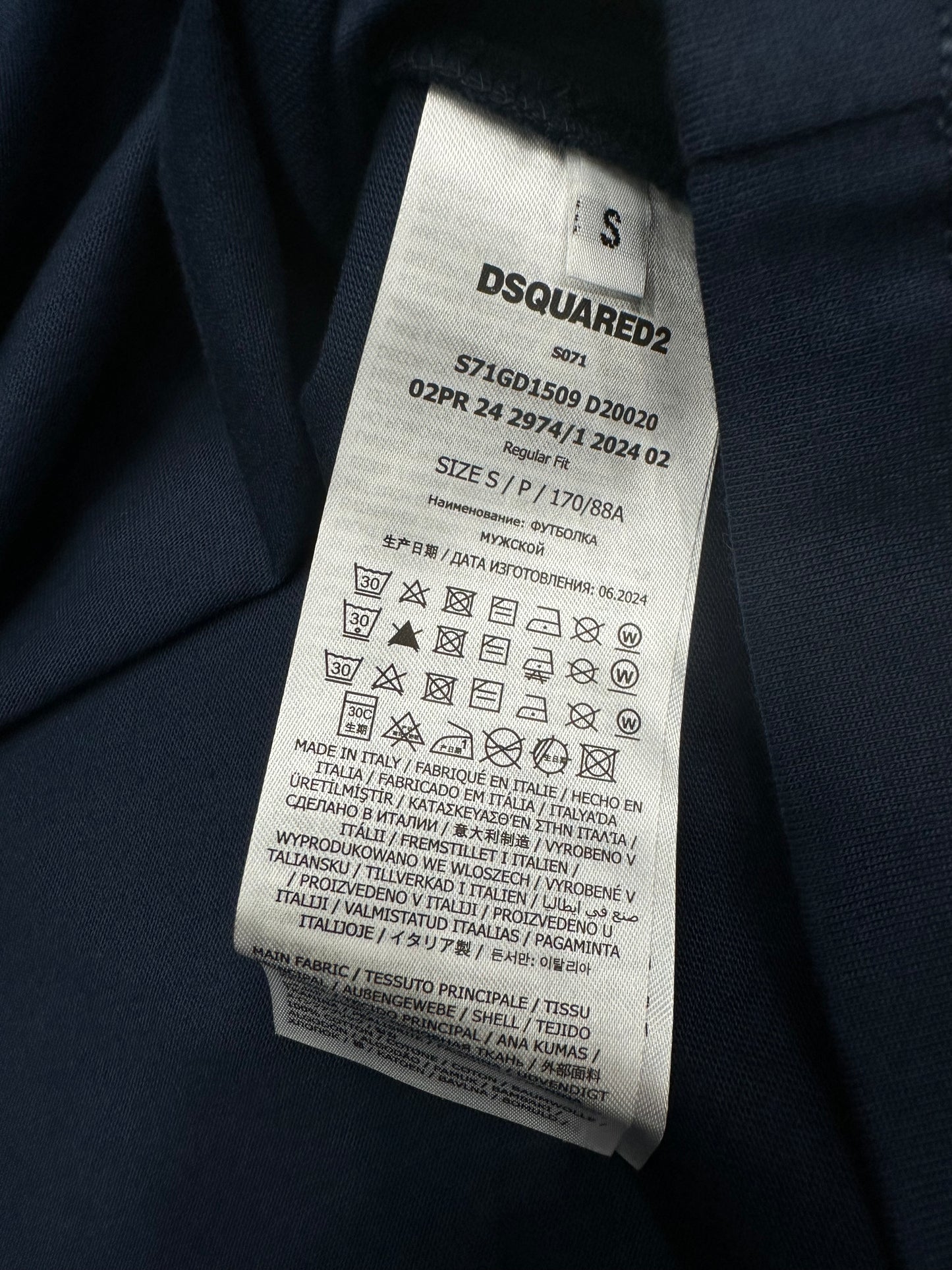 T-shirt Dsquared 1094 (ss25)