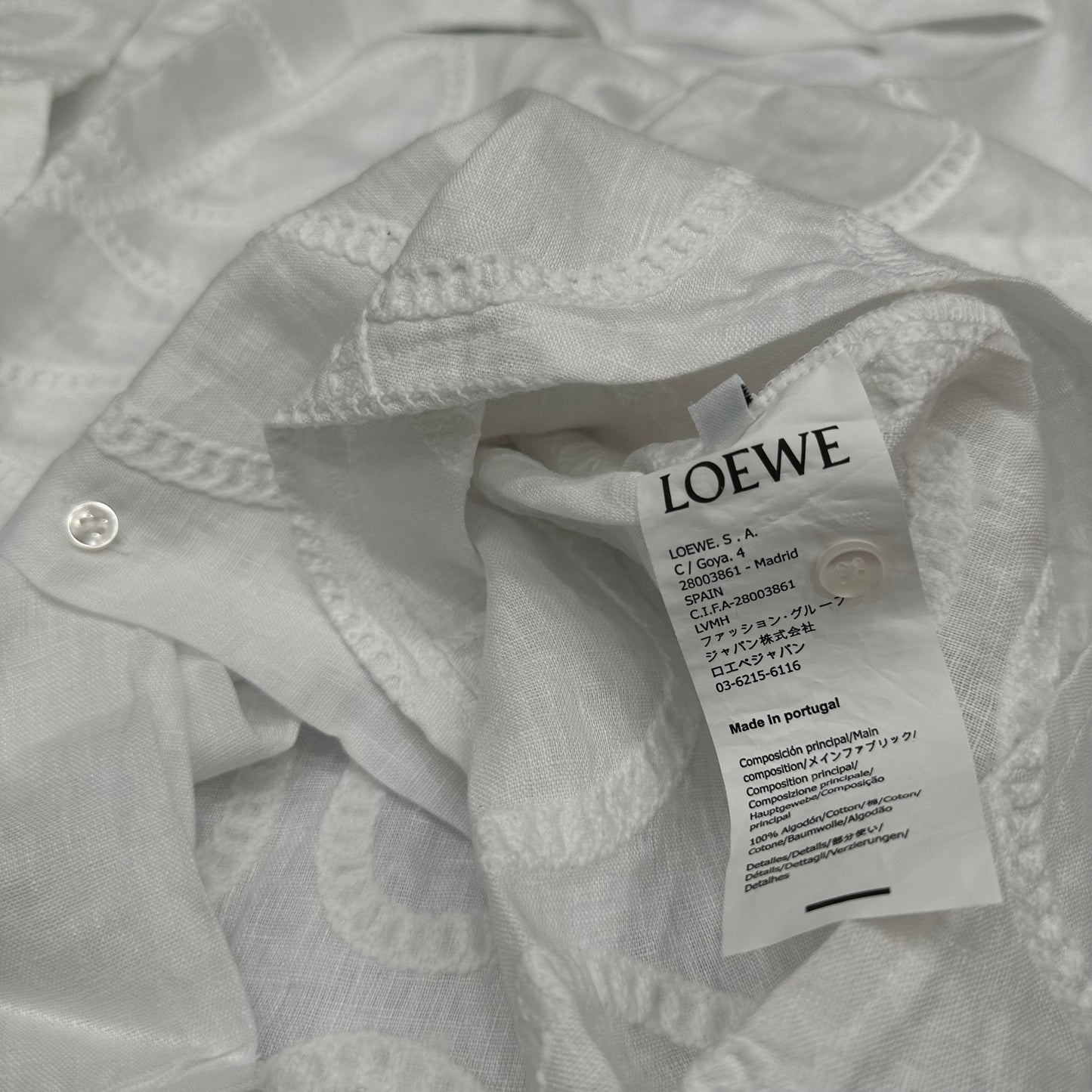 Πουκάμισο Λινό Loewe 12029 SS26