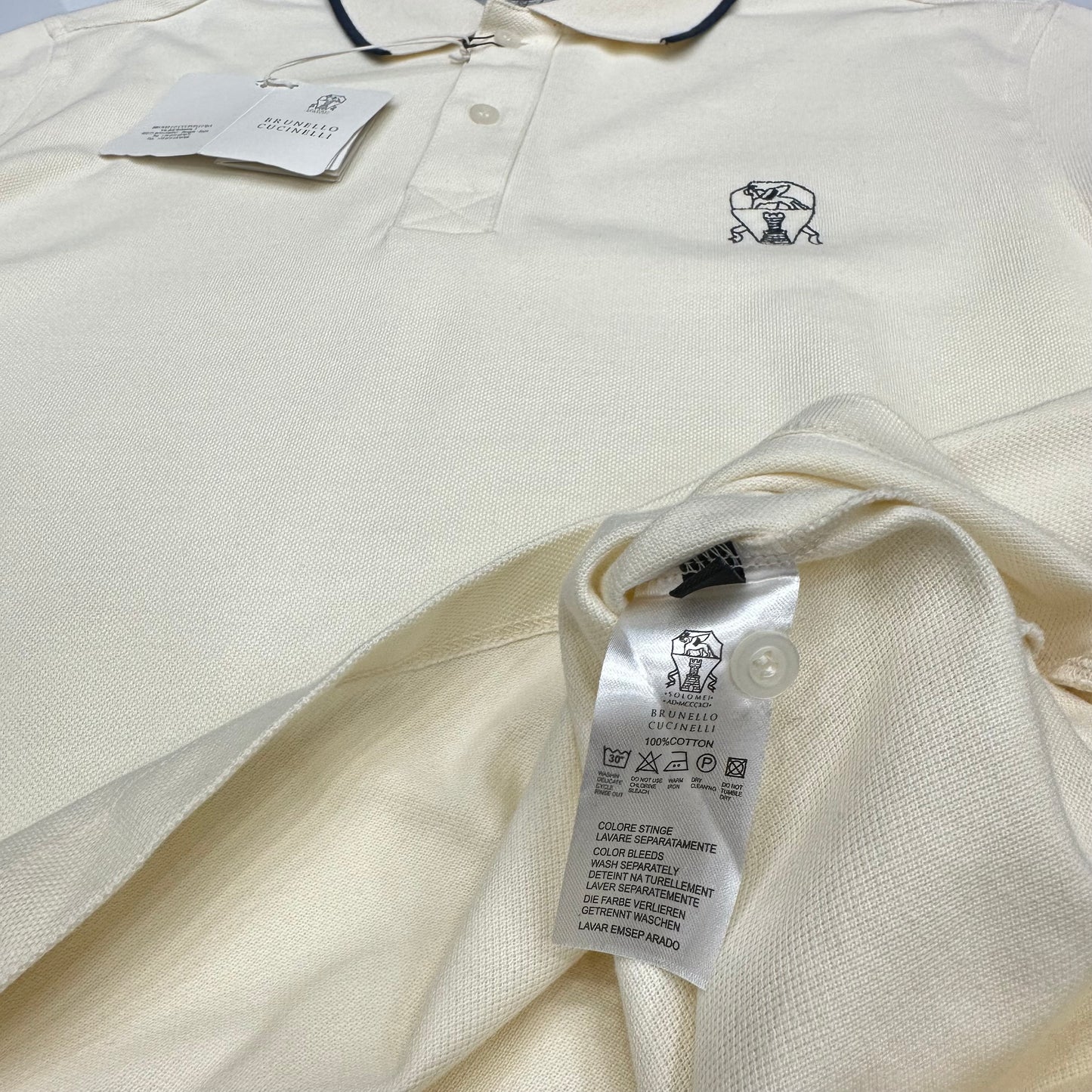 T-shirt polo Brunello Cucinelli 1205 (ss25)