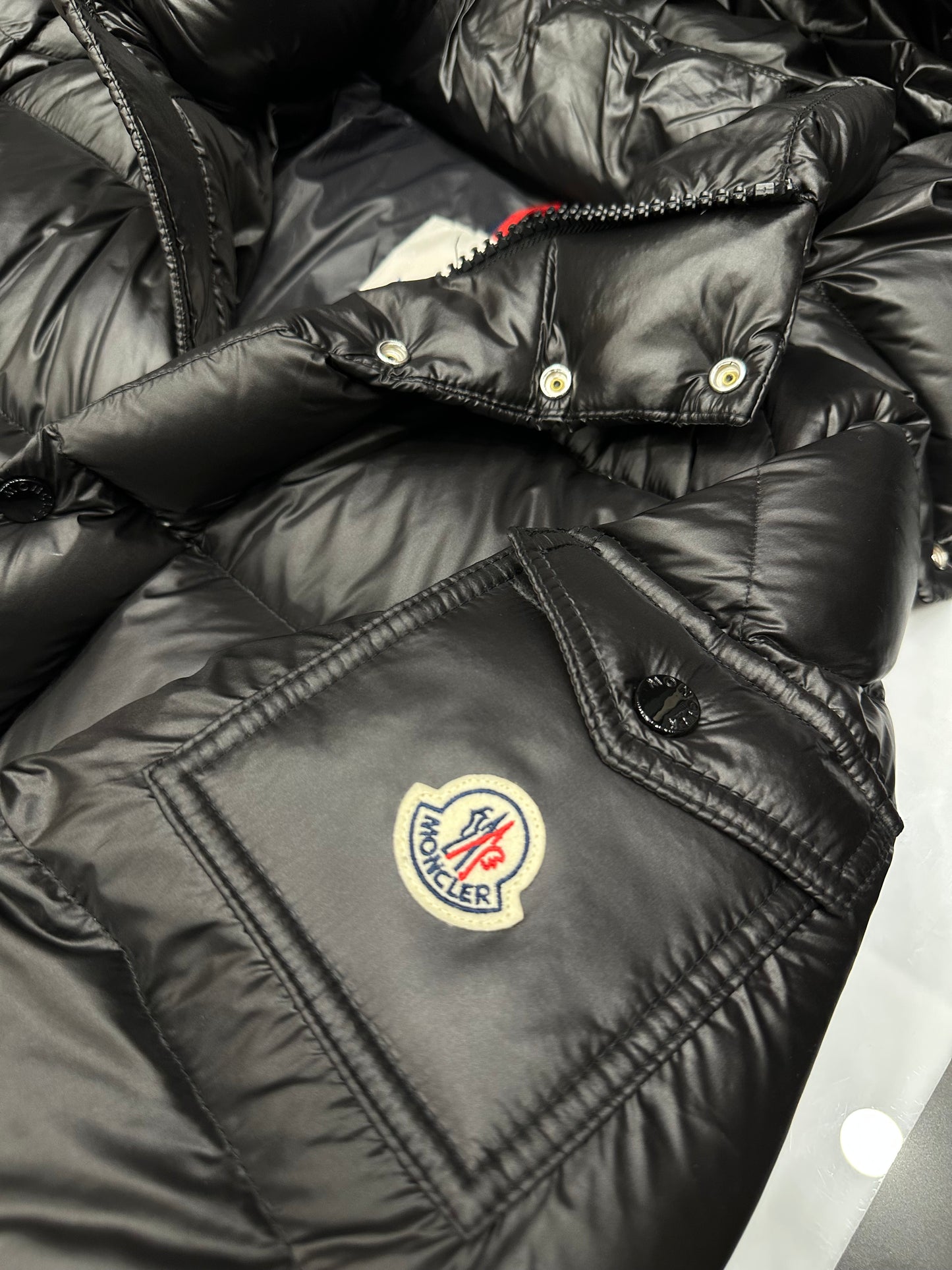 Μπουφάν Moncler maya long 4010 wn
