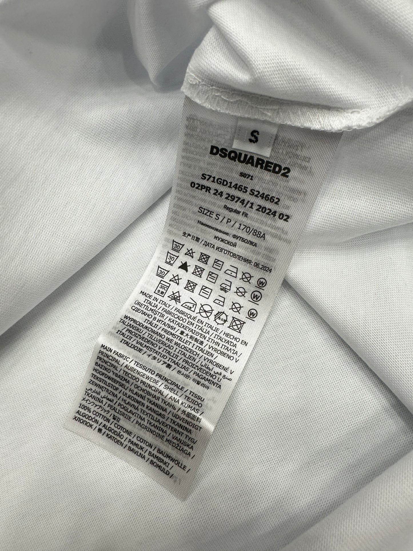 T-shirt Dsquared 1093 (ss25)