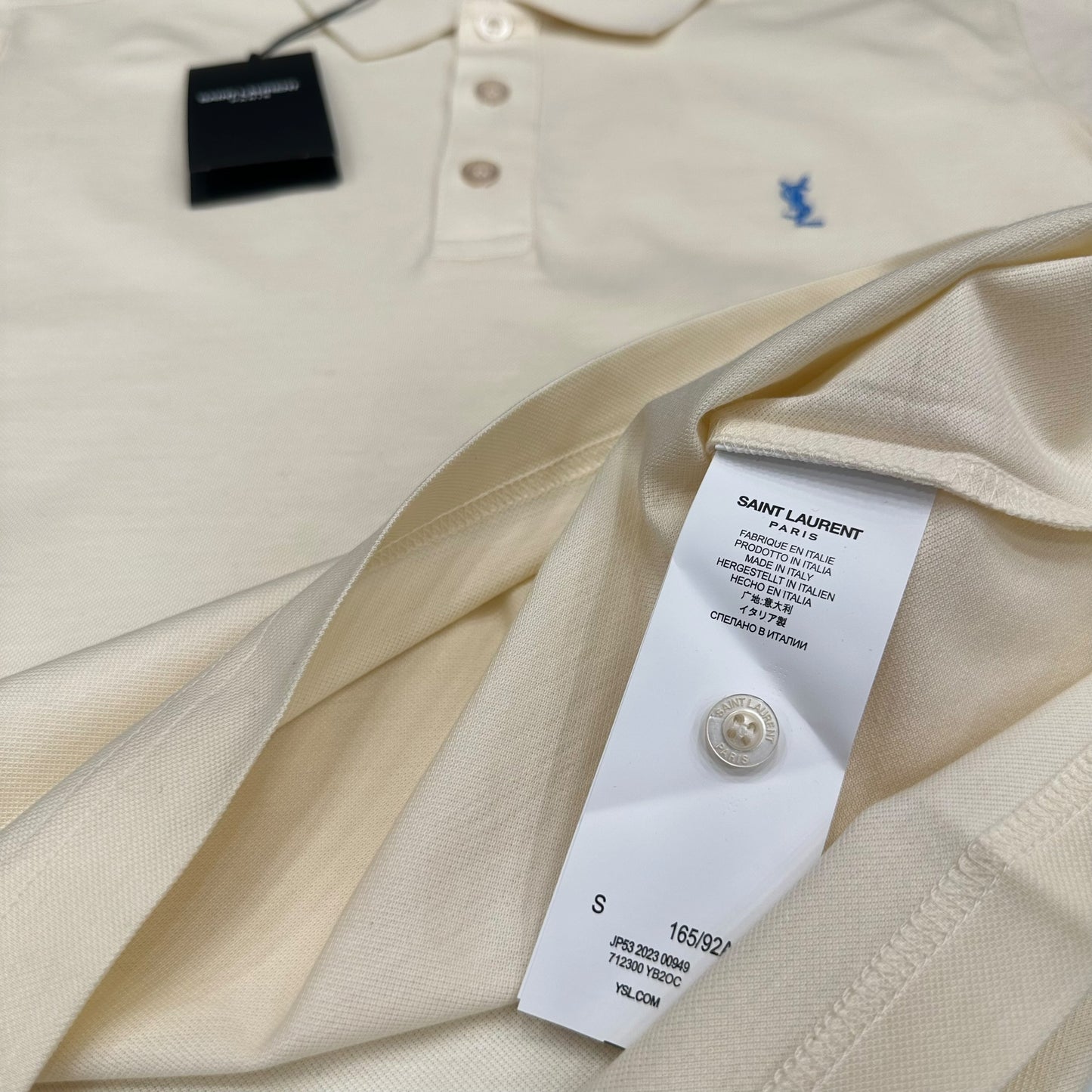 T-shirt Polo YSL 1439 SS26