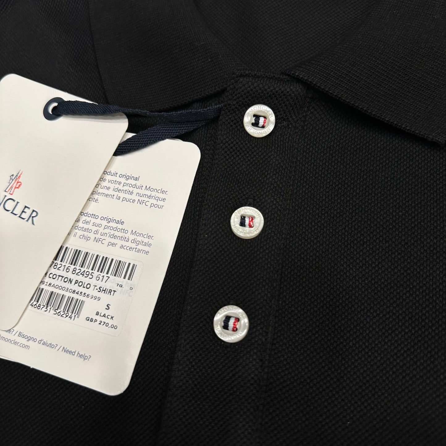 T-shirt Polo Moncler 1273 SS26