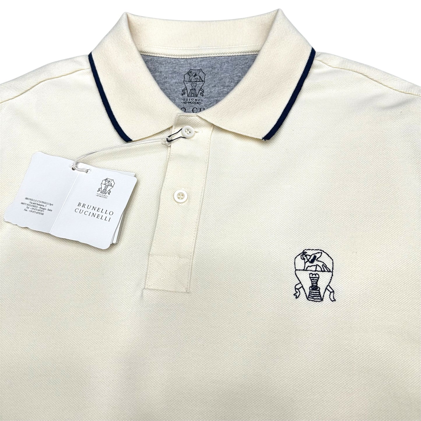 T-shirt polo Brunello Cucinelli 1205 (ss25)