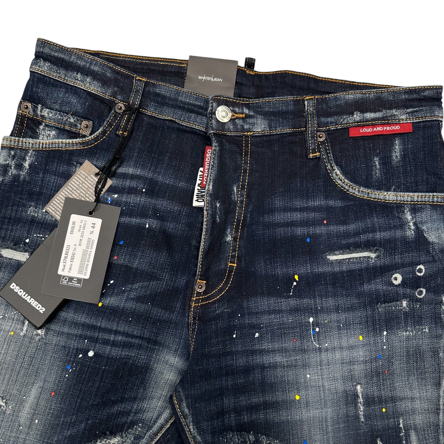 Τζιν Βερμούδα Dsquared 18009 SS26