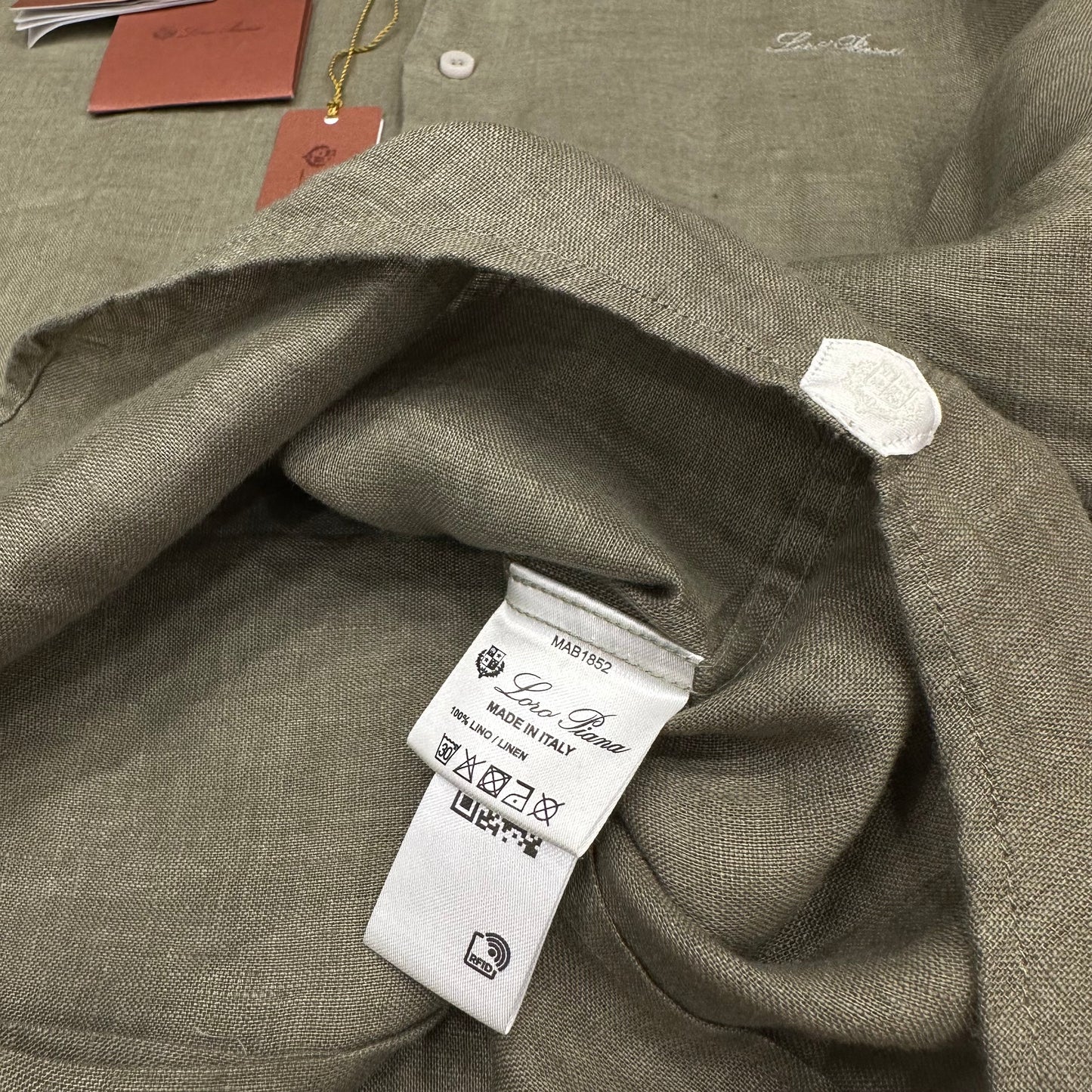 Πουκάμισο Λινό Loro Piana 12033 SS26