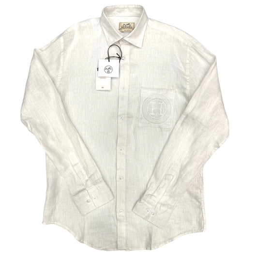 Πουκάμισο λινό Hermes 12010 (ss25)