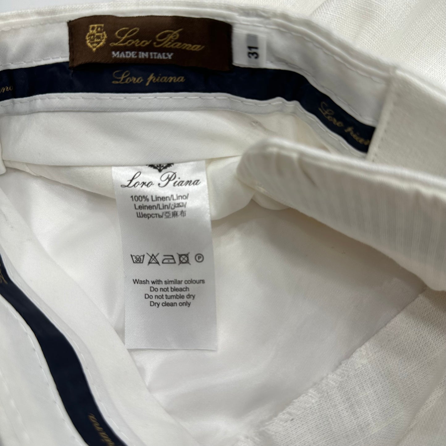Παντελόνι Λινό Loro Piana 11024 SS26