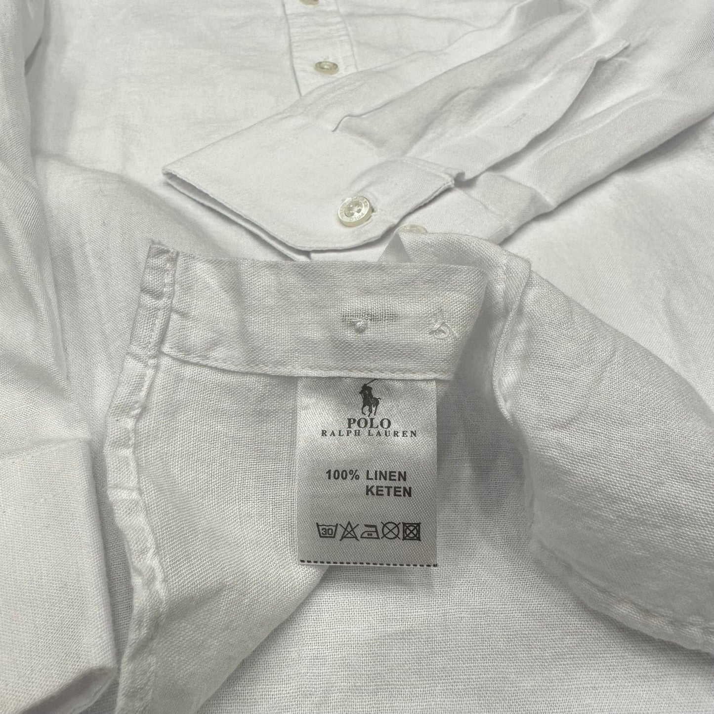 Πουκάμισο λινό Ralph Lauren 12012 (ss25)